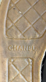 Chanel CC Woven Felt Espadrilles