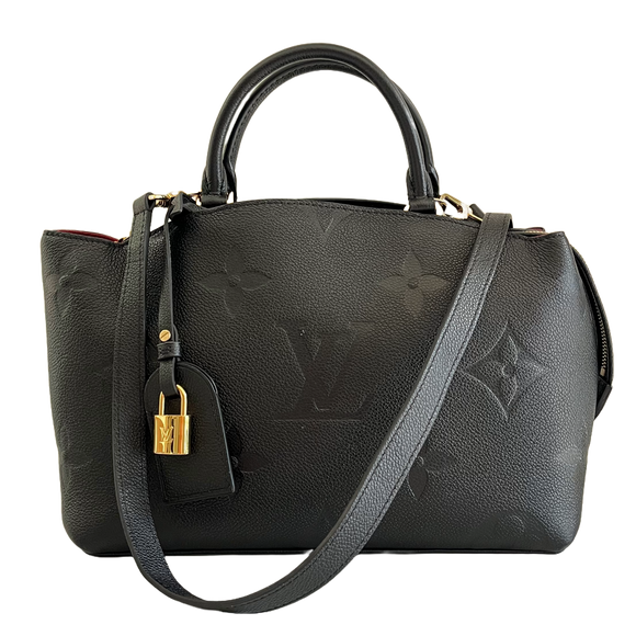 Louis Vuitton Petite Palais, Black Empreinte Leather