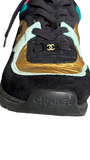 Chanel CC Sneakers Suede and Leather