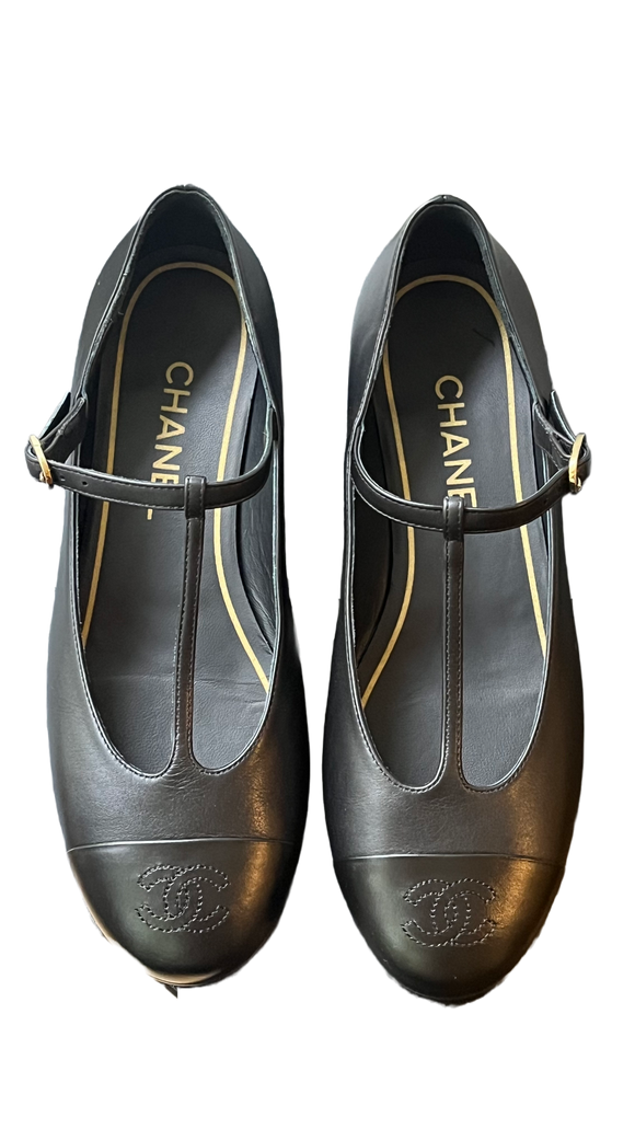 Chanel Mary Janes Flats