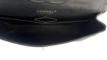 chanel classic double flap medium caviar