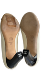 Chanel Pumps, Ivory and Black