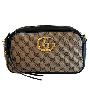 Gucci GG Canvas Marmont Small Camera Bag