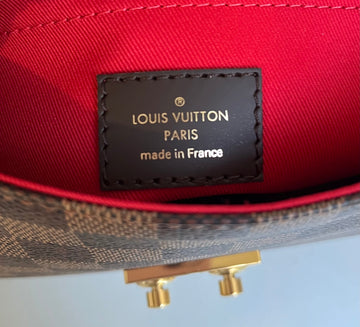 Not only does this dreamy Louis Vuitton Croisette Damier Ebene