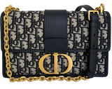 Dior 30 Montaigne Chain Bag, Blue