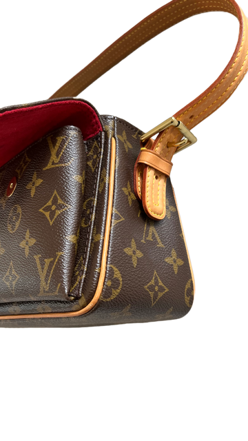 Louis Vuitton Monogram Canvas and Leather Viva Cite MM Bag Louis Vuitton