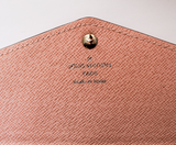 Louis Vuitton Sarah Wallet, Epi Leather Rose Ballerine